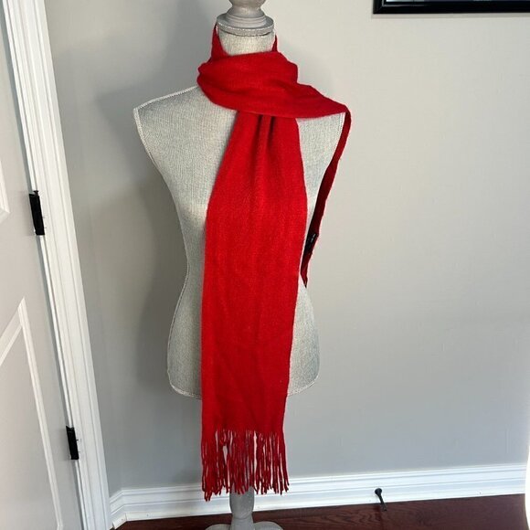 Green Red & Pink Women's Scarves GUC - Picture 4 of 7